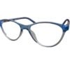 Transparent Cat Eye Rimmed Matte Finish Arms Design Eyewear - Image 4