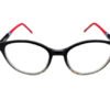 New Fashion Designer Black Frame with a Red, Blue, and gold Accent on the Bottom and Sides - Image 4