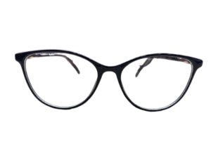 Buy Intellilens Unisex Black Full Rim Cat-eye Frame