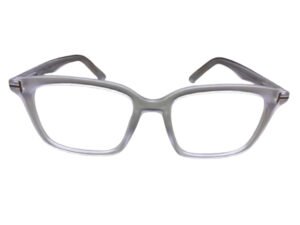 Stylish Fiber Square Female Full Rim Light Weight Transparent Eyeglass