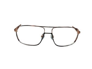 Gold & Black Wayfarer Eyeglasses for Men and Women