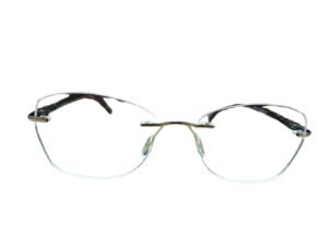 Buy Rimless Metal Frame Eyeglass for Men and Women Modern Unisex