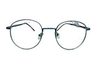 Blue Round Rimmed Eyeglasses for Unisex