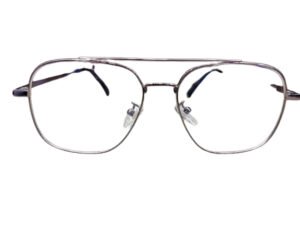 Buy Silver Metal Full Rim Square Specs for Unisex