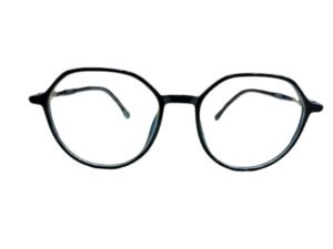 Black Color Round Eyeglasses for Men and Women