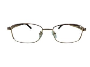 Gold Oval Rimmed Eyeglasses for Women