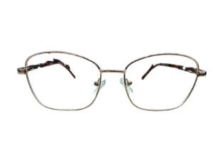 Stylish Metal Square Female Full Rim Light Weight Eyeglasses