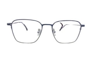 Buy Metal Light Grey Wayfarer Eyeglasses for Men and Women