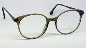 Round eyewear frame