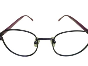 ROUND BROWN MATEL EYEWEAR