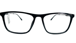 BLACK FULL-RIM EYEGLASSES