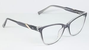 Black & Gold Eyeglasses 